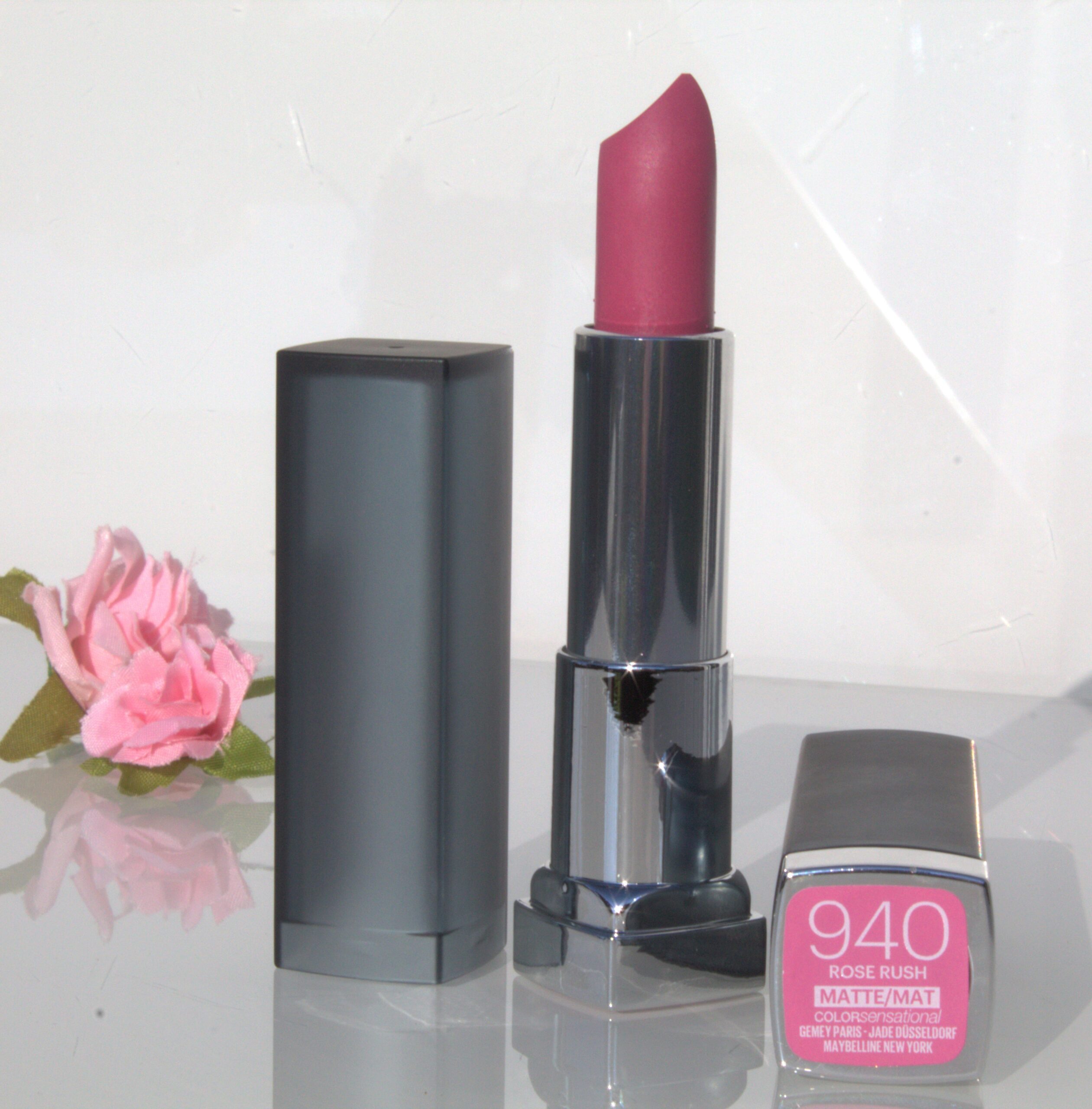 MAYBELLINE COLOR SENSATIONAL LIPSTICK – ROSE RUSH (940) - Beauty ...