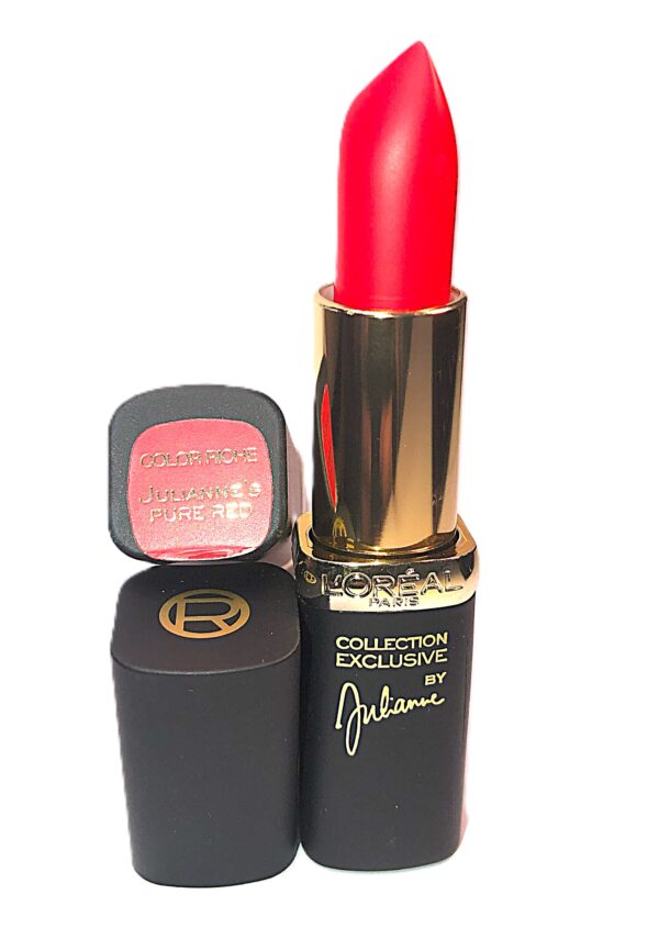 LOREAL COLLECTION EXCLUSIVE LIPSTICK JULIANE'S PURE RED