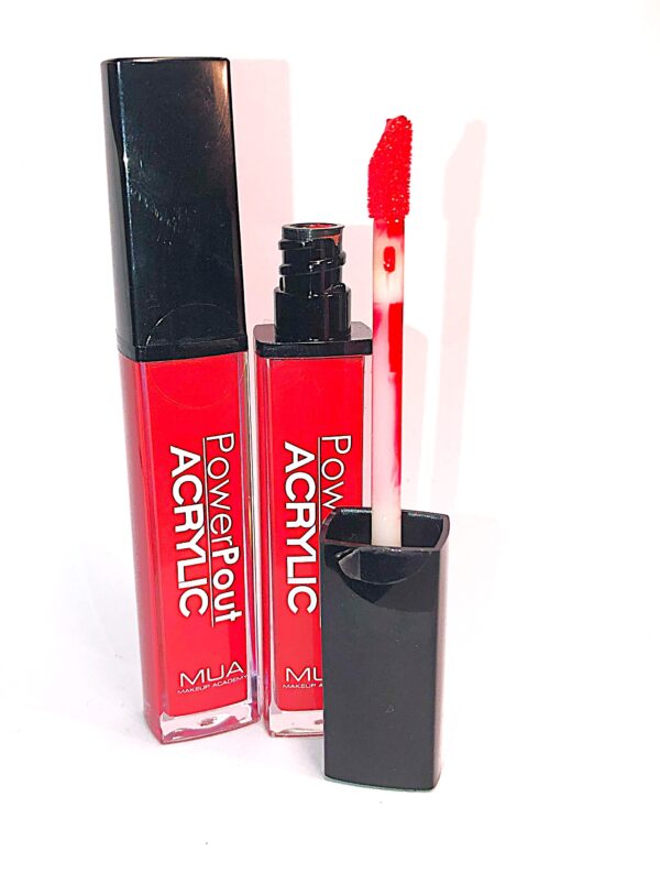 MUA POWER POUT ACRYLIC LIP STAIN /GLOSS - DECOROUS