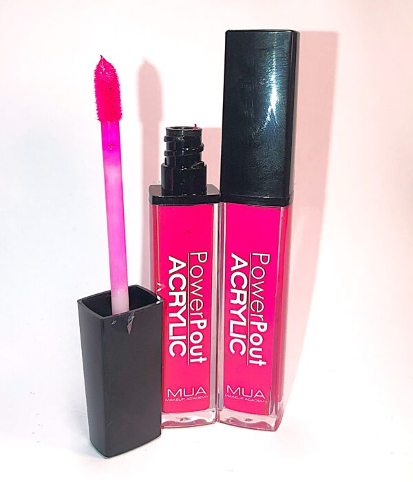 MUA POWER POUT ACRYLIC LIP GLOSS/STAIN - INFINITY